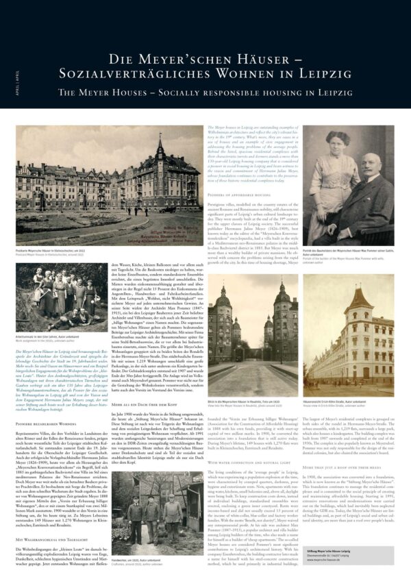 Kalenderrückseite mit historischen Angaben zum Foto auf der Vorderseite